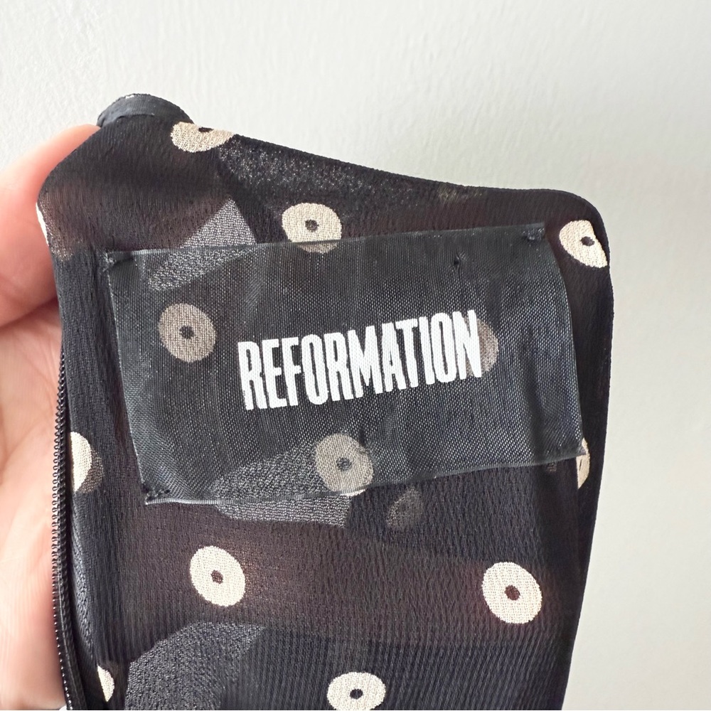 Reformation Betty Midi Dress 10 - Picture 4 of 6